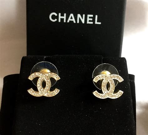 chanel earrings cc uk|cost of chanel cc earrings.